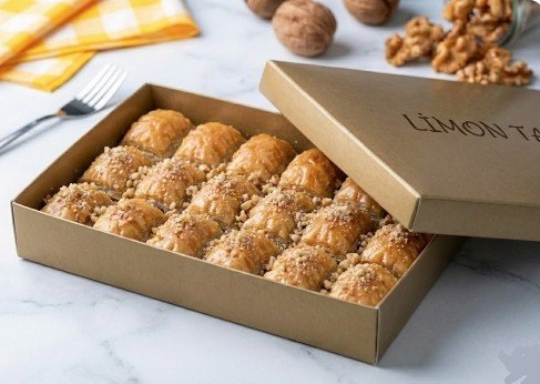 Özel Ambalajlı 1 kg Çıtır Çıtır Baklava pasta